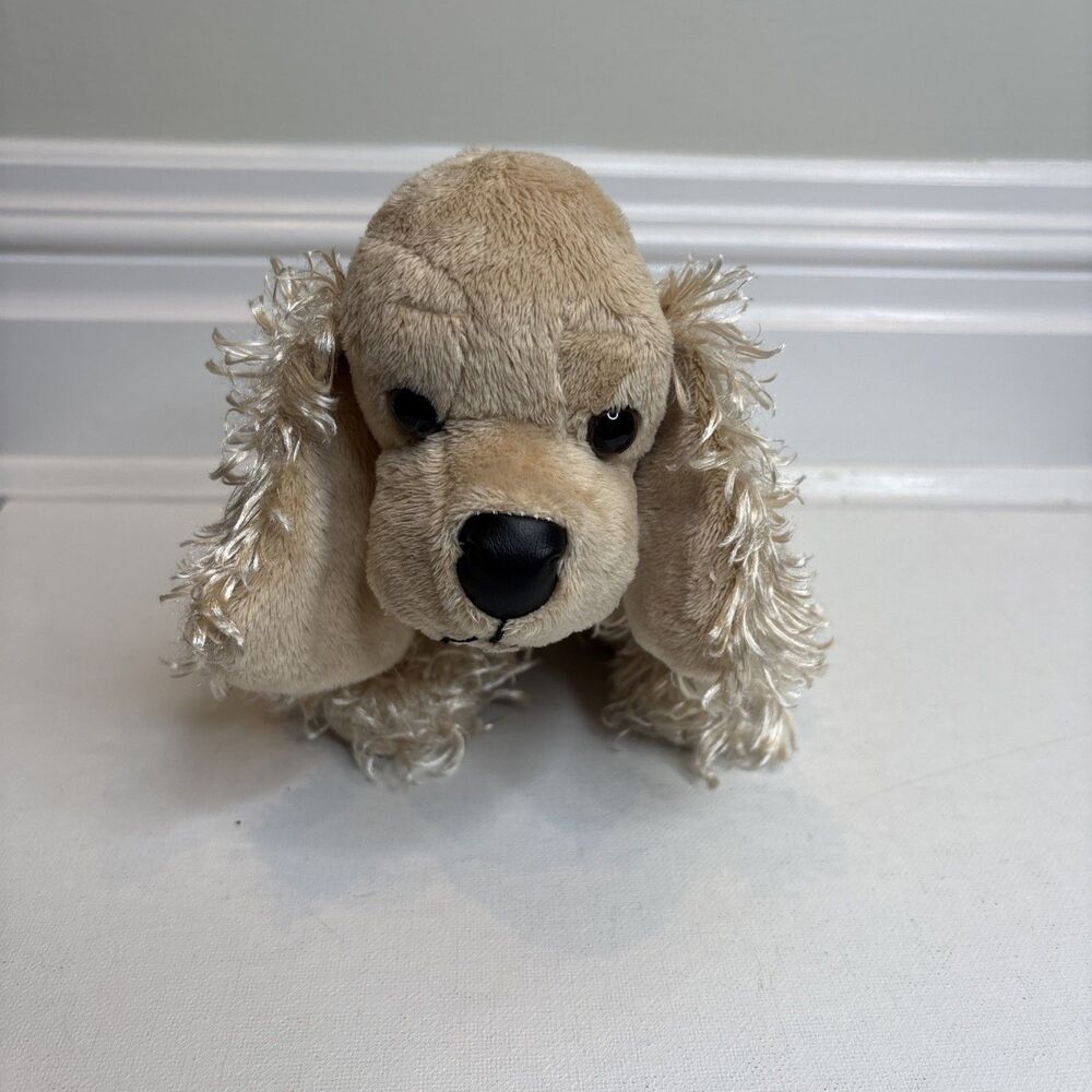 Ganz Webkinz American Cocker Spaniel HM202 9" Plush Beige Dog No Code